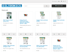 Tablet Screenshot of diltronics.com